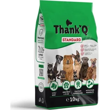 Krmivo pro psa ThankQ Standard Dog Adult Hovězí 10 kg