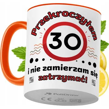 Hrnek Polidraw Hrnek Polidraw Narozeniny30 keramika 330 ml