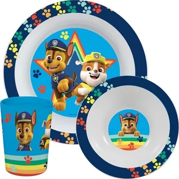 Talíř Sada talířů p:os Paw Patrol - z plastu