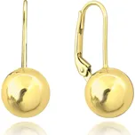 OLIVIE Zlaté náušnice kuličky Au 585/1000