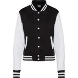 Urban Classics Přechodná bunda černá / bílá