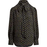 Lauren Ralph Lauren Halenka námořnická modř / zlatě žlutá