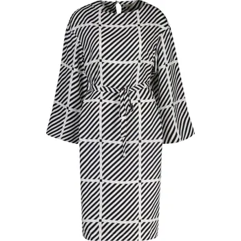 Dámské šaty ŠATY GANT FLUID PRINTED TWILL DRESS MARINE