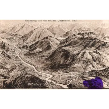 Stará Pohlednice A15, Tirol Rattemberk und das Unterinntal Rok 1918