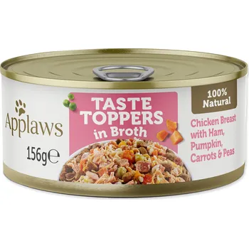 Konzerva Applaws Dog kuře a šunka se zeleninou 156g-KARTON