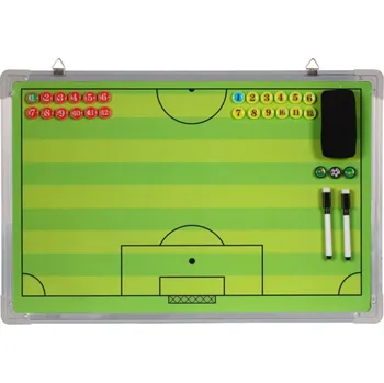 Fotbalová tréninková pomůcka JAKO Fotbalová taktická tabule 30 x 45 cm bílá