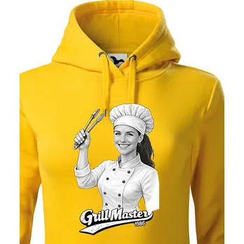 Dámská mikina Dámská mikina Grill master, Barva Žlutá, Velikost XS, Canvas Dámská mikina Bezvatriko.cz 3145