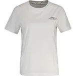 TRIČKO GANT REG GRAPHIC PRINT SS T-SHIRT WHITE