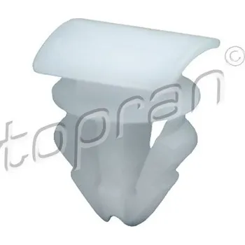 Lišta karosérie Klip, ozdobná / ochranná lišta TOPRAN (HANS PRIES) 114 392