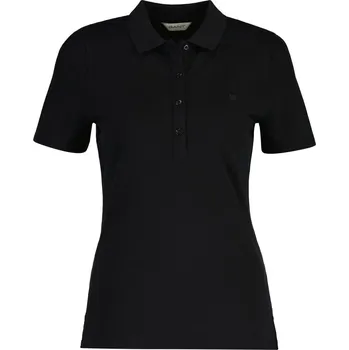 Dámská košile POLOKOŠILE GANT SLIM SHIELD SS PIQUE POLO BLACK