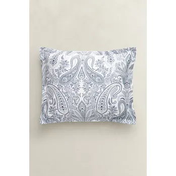 Polštář POVLAK NA POLŠTÁŘ GANT KEY WEST PAISLEY PILLOWCASE 50x60 HEATHER GREY