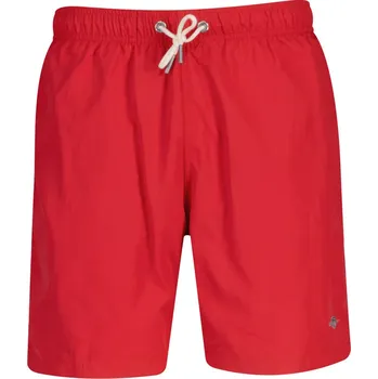 Pánské plavky PLAVKY GANT SWIM SHORTS LONG ROSE RED