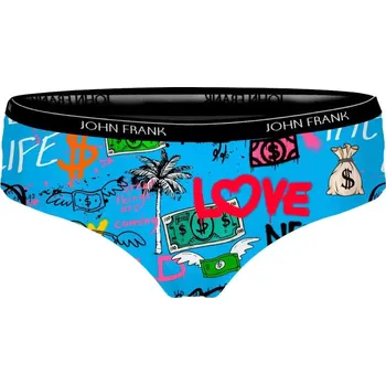 Kalhotky Dámské kahotky John frank WJFD-H59 L světle modrá