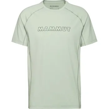 Pánské tričko Mammut Selun FL T-Shirt Men Logo 1288 silver sage zelená S