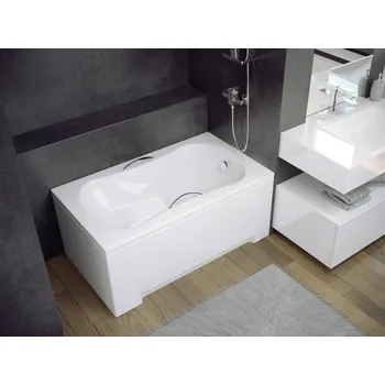 Vana BESCO - Obdélníková vana ARIA REHAB - Nožičky k vaně - S nožičkami, Rozměr vany - 120 × 70 VANARIA120REH+VANARIA120REHNO