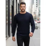 Dstreet Granátový pletený svetr se vzorem