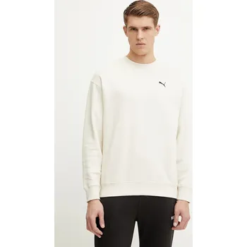 Dámská mikina Bavlněná mikina Puma Wardrobe Essentials 629650 béžová 01X, vel. L