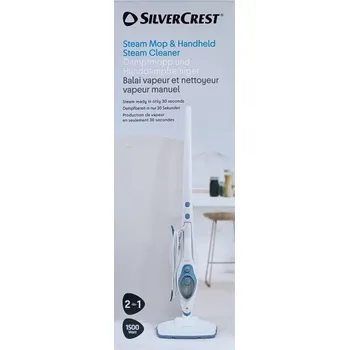Parní čistič SILVERCREST Parní mop 2 v 1 SDM 1500 D4