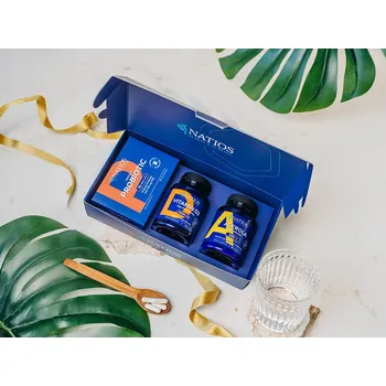 Doplněk stravy Natios Dárkový balíček Silná imunita a zažívání