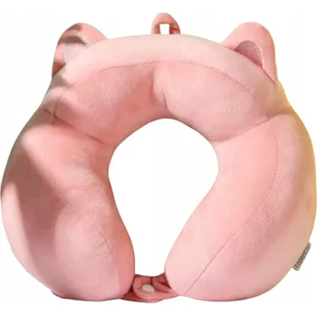 Polštář POLŠTÁŘ POLŠTÁŘEK PRO DĚTI KOČKA RŮŽOVÁ