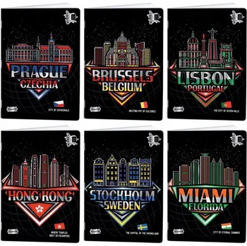 Sešit Sešit A4 linkovaný MARMAR 40 listů