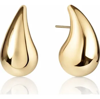 Náušnice Flamenco Mystique Pozlacené náušnice z chirurgické oceli DROPS 2,7 cm KST3179