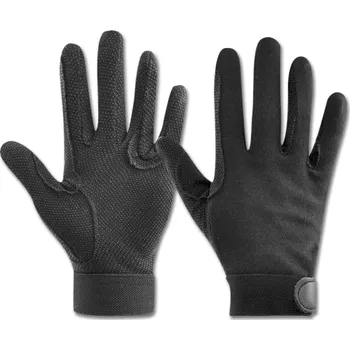 Jezdecké rukavice Picot, 7-9 let - Černá