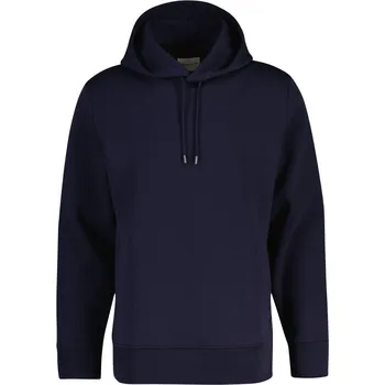 Pánská mikina MIKINA GANT INTERLOCK HOODIE EVENING BLUE