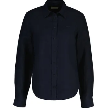 KOŠILE GANT REG LINEN LS SHIRT BLACK