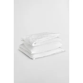 Polštář LOŽNÍ POVLEČENÍ GANT JACQUARD MONOGRAM SINGLE DUVET 140x200 WHITE