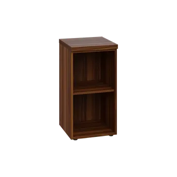 Policová skříň SIN 2 - 4N kancelářská skříň, nika, 770x400x400, ořech královský