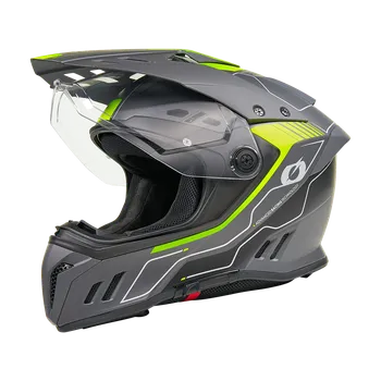 Auto-moto ONEAL Helma O'Neal SIERRA RS ECHO V.26 black/neon yellow Žlutá M/58