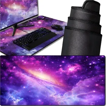 Podložka pod myš Camerazar Podložka pod myš 90x40 cm pro herní stůl s hvězdnou oblohou