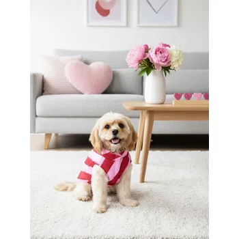 Karnevalový kostým Sinsay - Valentýnský kostým pro mazlíčka s pruhy - vícebarevná - 655HK-MLC - 655HK-MLC-L