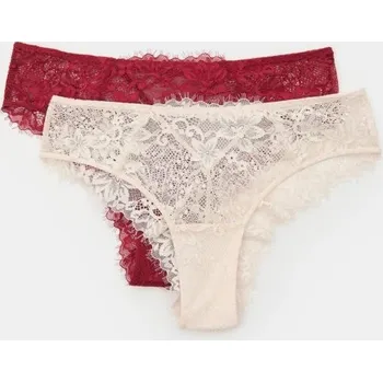 Kalhotky Sinsay - Kalhotky brazilky 2 pack - vícebarevná - 998GT-MLC - 998GT-MLC-XL