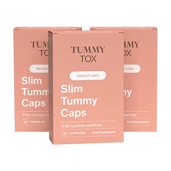 Vestavná trouba Slim Tummy Caps: kapsle na ploché břicho – trojbalení