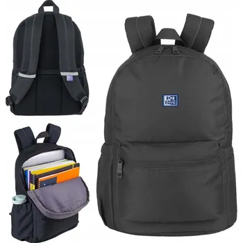 Sportovní batoh Školní batoh jednokomorový Oxford černý 21 l