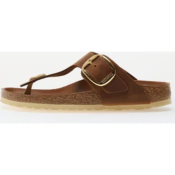 Dámské tenisky Tenisky Birkenstock Gizeh Big Buckle Natural Leather Oiled Cognac EUR 36