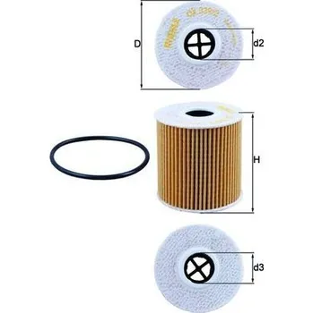 Olejový filtr Olejový filtr MAHLE 76832406