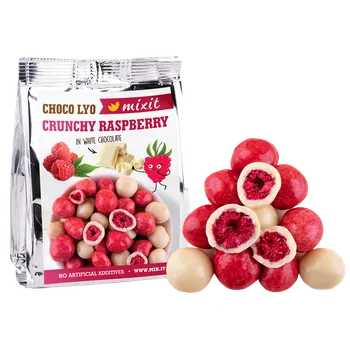 MIXIT Křupavé maliny v čokoládě do kapsy 70 g