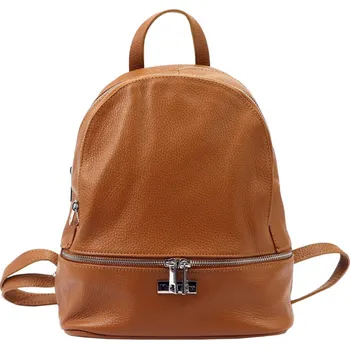 Dámský batoh MiaMore 01-057 DOLLARO koňaková + doprava zdarma
