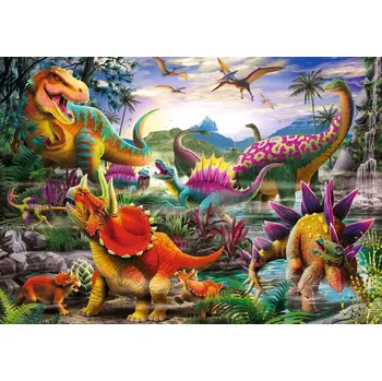 Hračka RAVENSBURGER Puzzle Tyranosauří řev 35 dílků