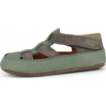 Dívčí bačkory KOŽENÉ DĚTSKÉ PAPUČE NA NA SUCHÝ ZIP BAREFOOT OBEX KAST R27