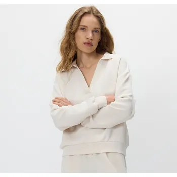 Dámská mikina Reserved - Mikina s modalem - béžová - 405GA-08X - 405GA-08X-XS-2