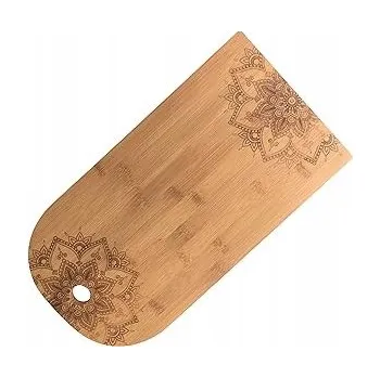 Kuchyňské prkénko Bambusové vál na servírování