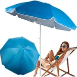 Verk Group Plážový zahradní slunečník balkonový velký xxl s uv filtrem 210 cm skládací