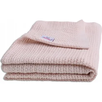 Dětská deka Dětská deka 75x100 LILY bavlněná růžová