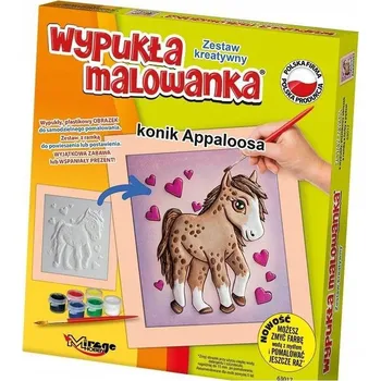 Obraz Vypouklá omalovánka Kůň APPALOOSA Kreativní sada