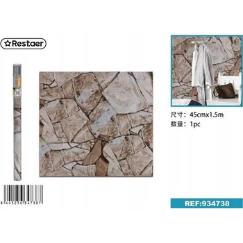 Tapeta TAPETA SAMOLEPICÍ NÁBYTKOVÁ DÝHA KÁMEN 45x150