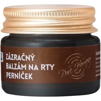 Přípravek na rty Zázračný balzám na rty Perníček Pure Harmony ve skle 20g
